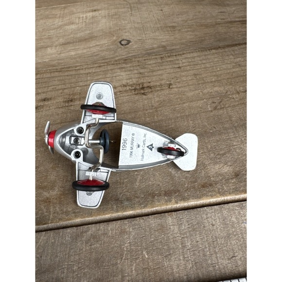 Hallmark Keepsake Ornament Kiddie Car Classics Murray Airplane #3 in series 1996 - Picture 8 of 10